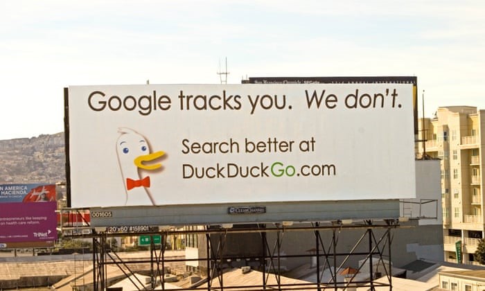 PR stunt pulled by DuckDuckGo