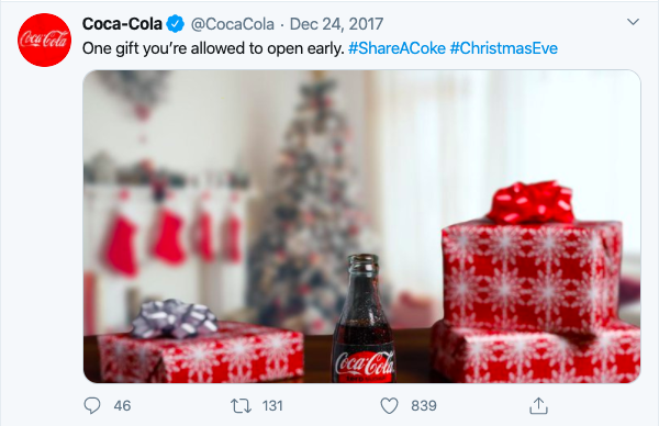 Coke campaign by Coca Cola