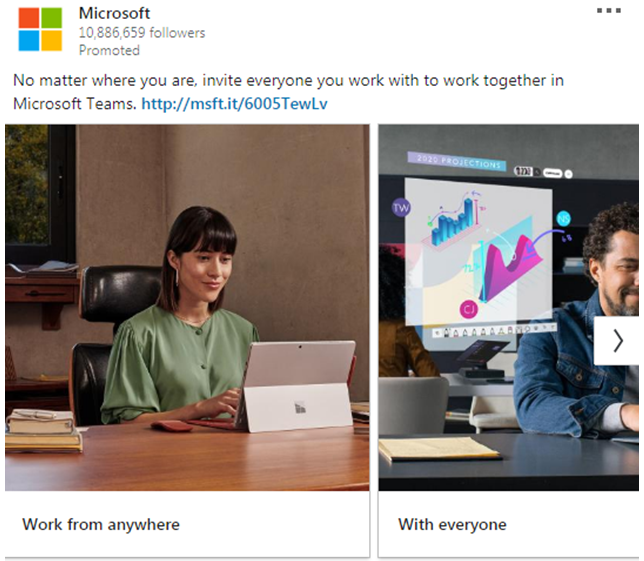 Microsoft Ad work anywhere