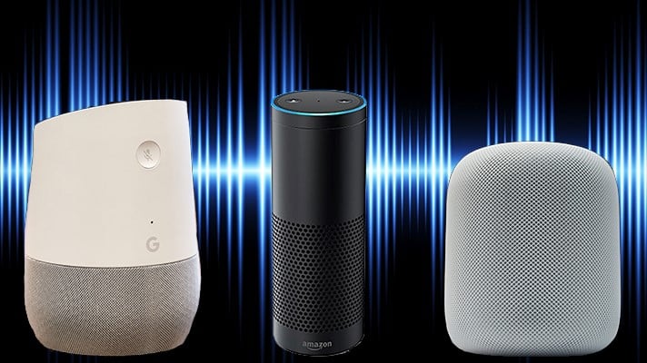 google home, amazon alexa