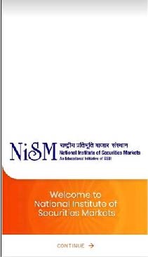 National Institute of Securities Markets (NISM) App