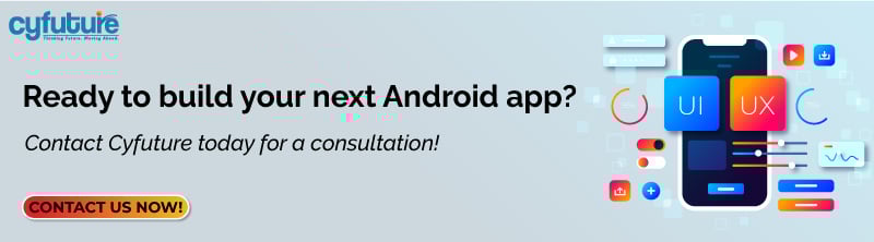 Android Mobile Development Company cta
