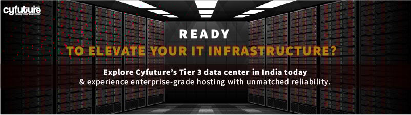 Tier 3 data center in India cta